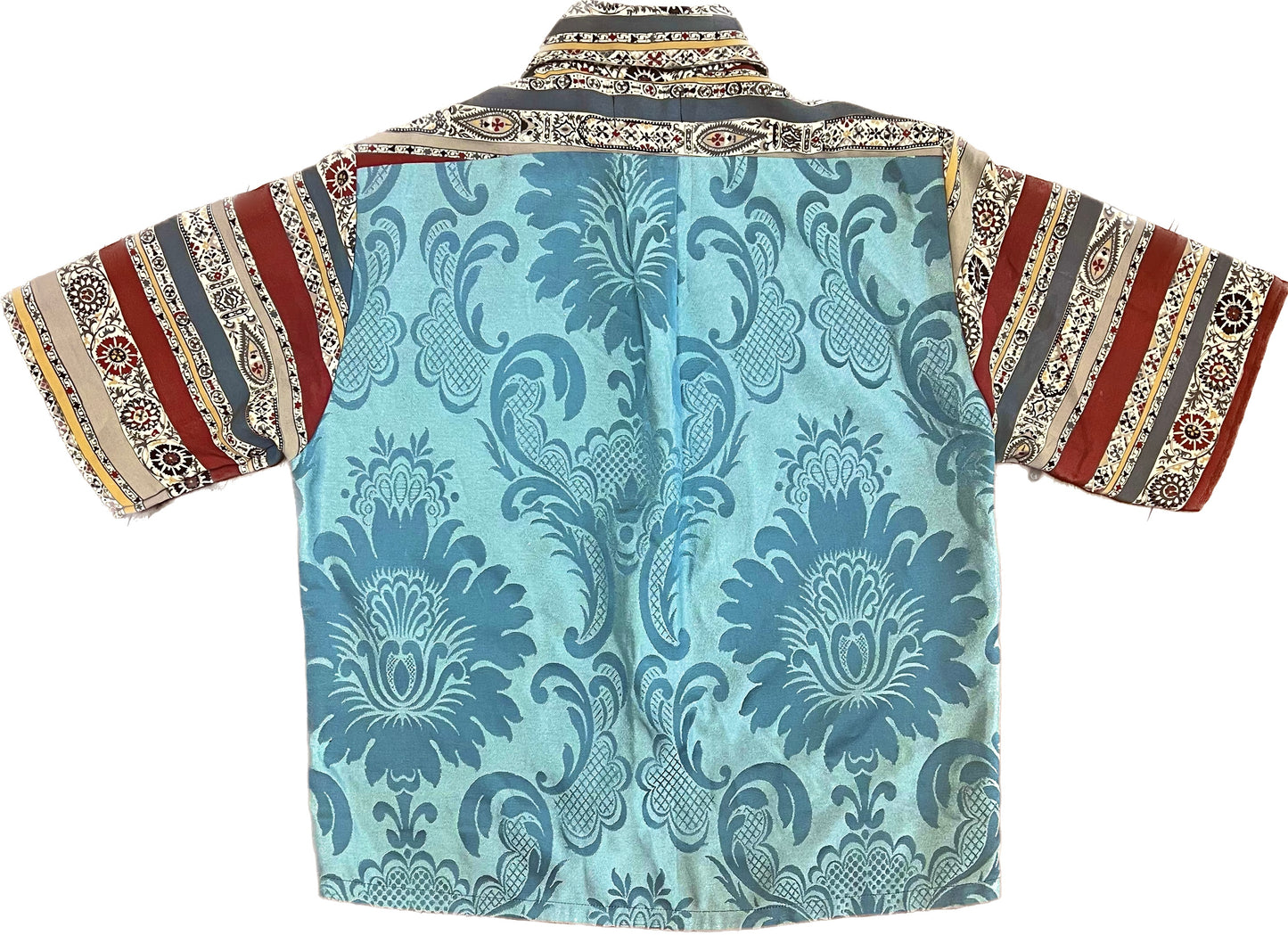 Mismatch Kimono Button Down
